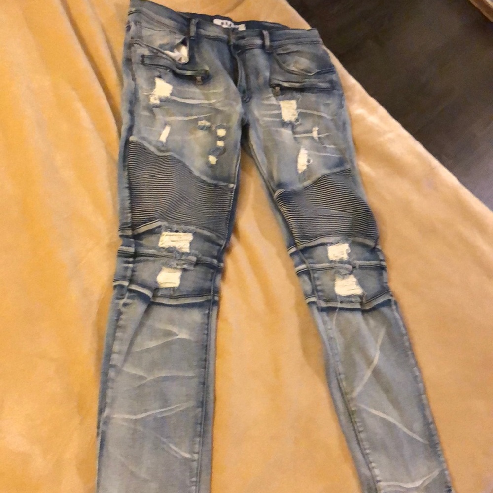 Men’s Reason New York blue jeans